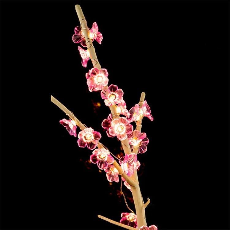 HUMAIZAR Christmas Decoration Led Lights Flower String Lights Fairy Pink Cherry Blossom String LightsDiwali Ramadan Lights Kids Room Decor Home Lights 6Ft 16 LEDs Battery Operated String Lights - Image 2