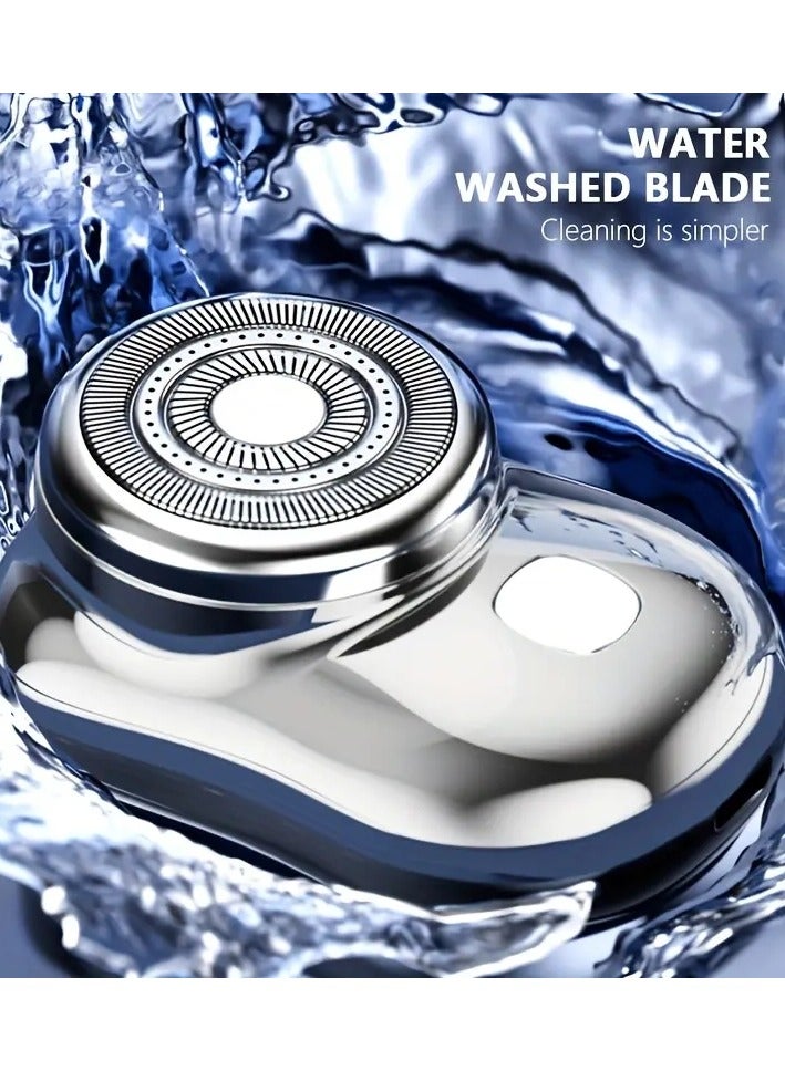 ORiTi Mini Shaving Razor, Sharp Electric Shaver, Portable Fast Charging Ultra-long Standby Mini Electric Shaver, Holiday Gift - Image 2