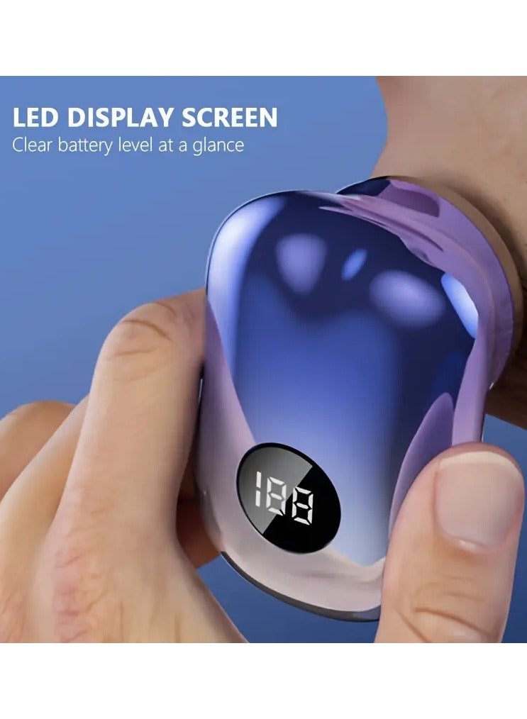 ORiTi Mini Shaving Razor, Sharp Electric Shaver, Portable Fast Charging Ultra-long Standby Mini Electric Shaver, Holiday Gift - Image 4