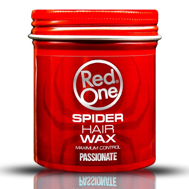Redone Spider Hair Wax Passionate 100ml  Maximum Control  Flexible Hold  Medium Shine Look  Women and Men Wax  Ultra Holding Effect