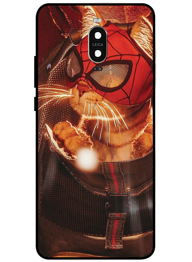 EYE CATCH Protective Case Cover For Huawei Mate 9 Pro Spiderman Cat Multicolor - Image 1