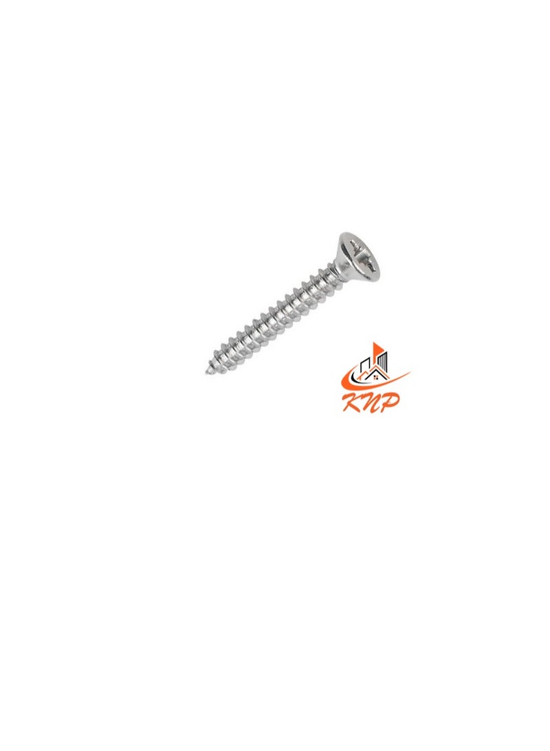 KNP Countersunk Self-Tap Screws - Pack of 200 (3/4" x 6g) - Image 1