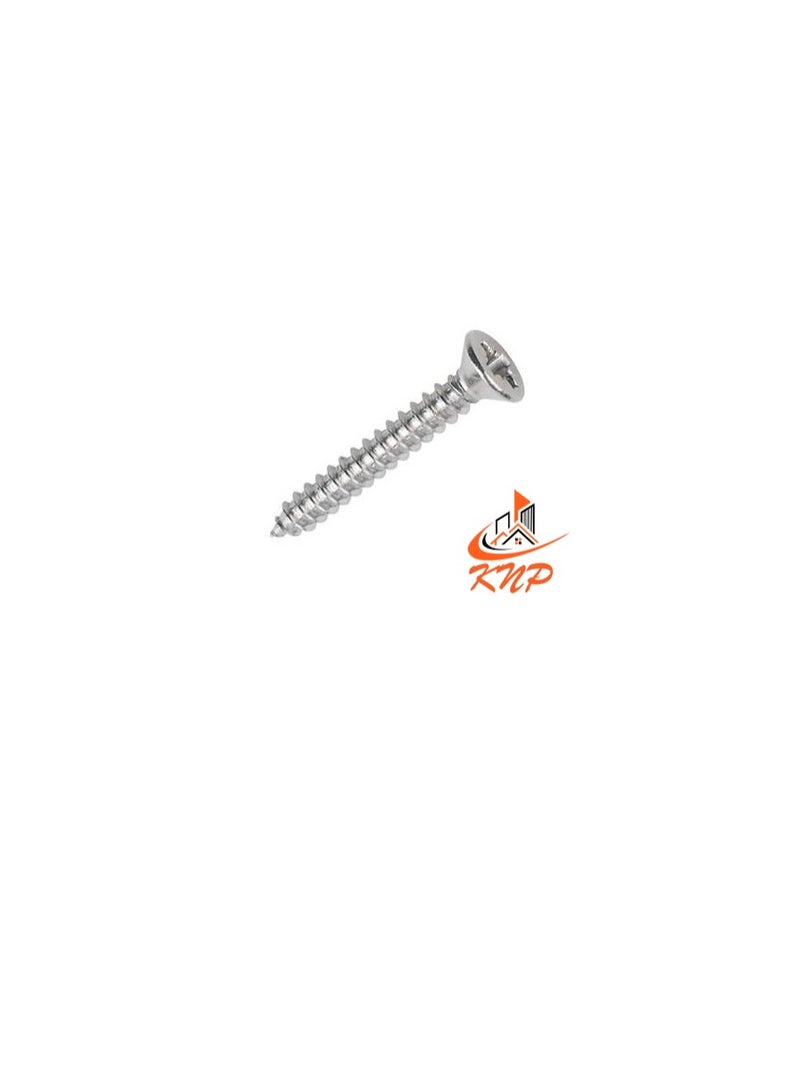 KNP Countersunk Self-Tap Screws - Pack of 200 (3/4" x 6g) - Image 2