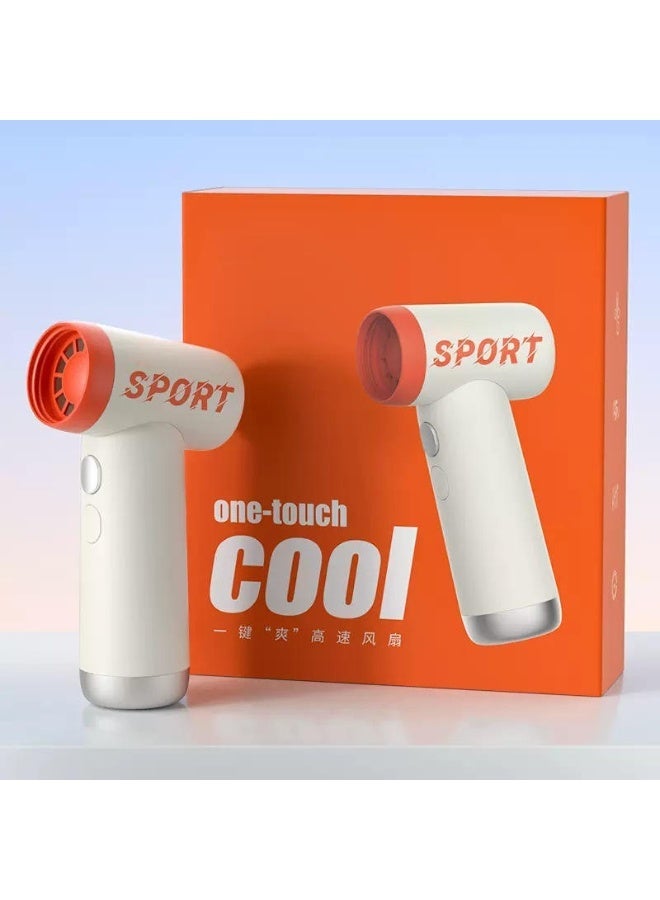 High Speed Turbo Mini Handheld Fan – Powerful Air Cooling & Dust Removal - Image 2