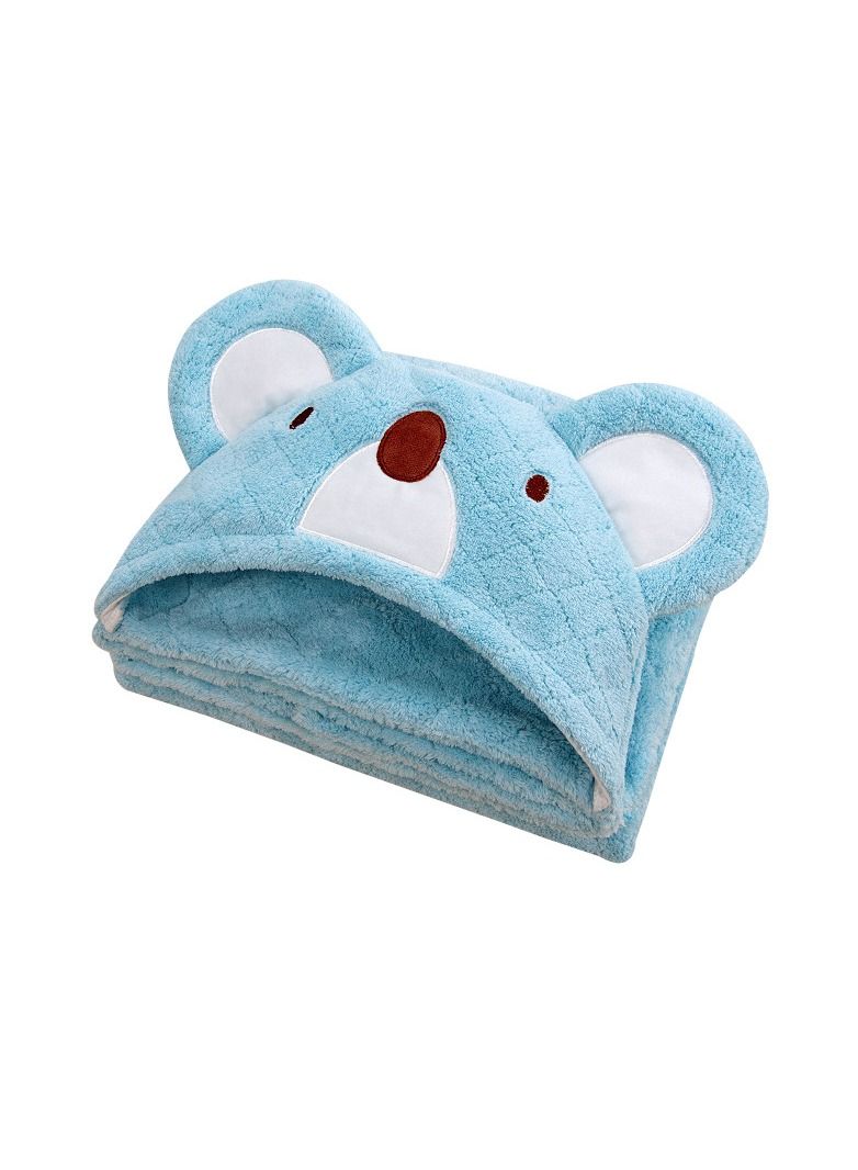 With Hood Coral Fleece Cloaks Bath Towels