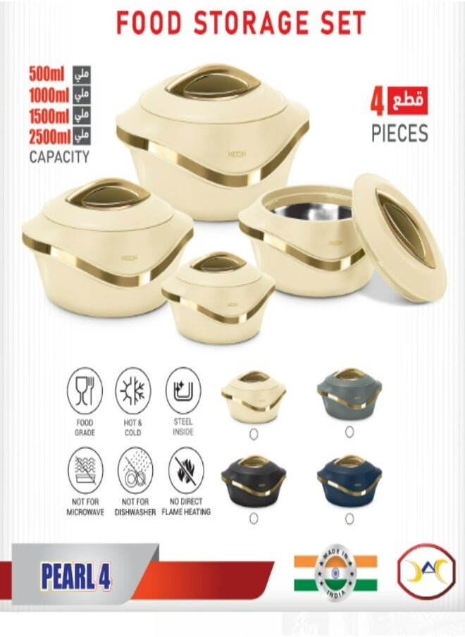 Dac Food Storage Set 4 pieces Multicolour 