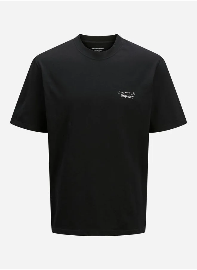JACK & JONES Graphic Print Crew Neck T-Shirt