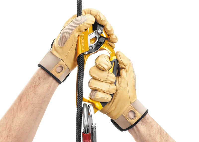 PETZL Ascension Ascender - Ergonomic Handled Rope Ascender for Climbing and Rigging - Yellow - Right - Image 4