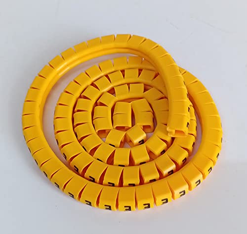 PVC Ferrules Alphabet AZ Cable 4mm  - Image 4