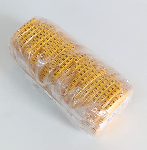 PVC Ferrules Alphabet AZ Cable 4mm  - Image 1