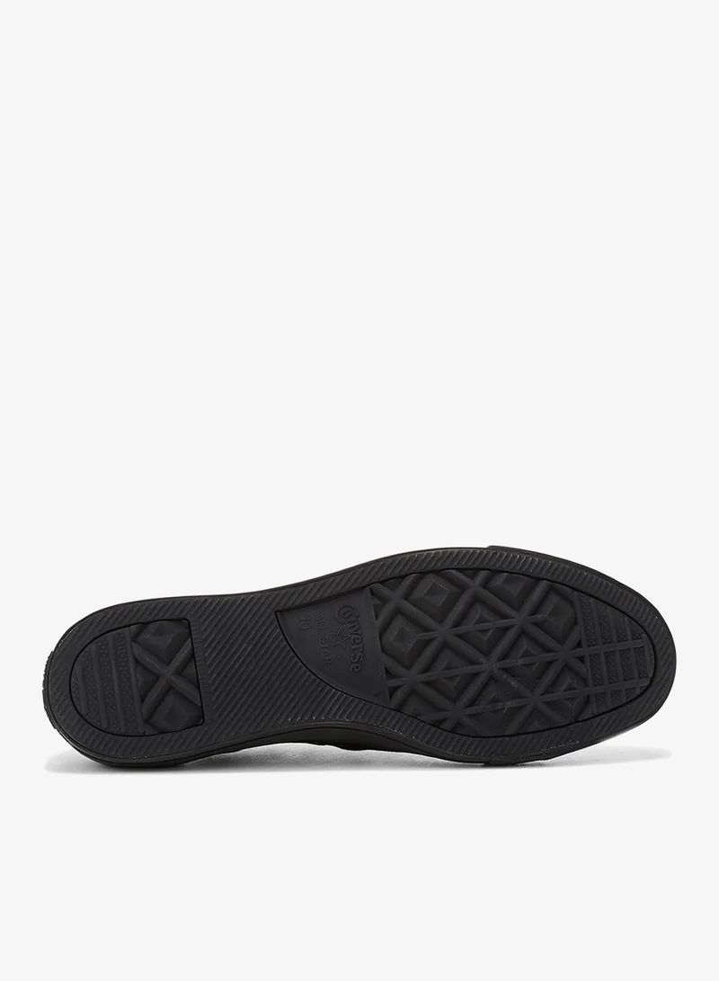 CONVERSE Black Chuck Taylor All Star Monochrome Low-Top Unisex Shoe  | Best Price UAE