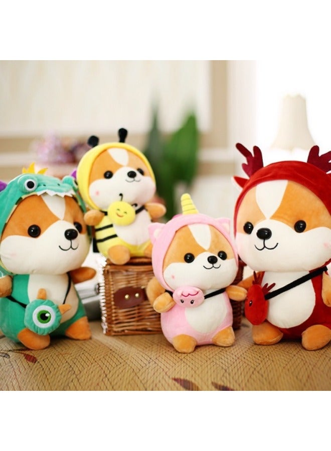 Wedding Toss Doll Doll Eight-inch Grasping Machine Activity Small Wedding Gift Doll Plush Toy Holder Doll Machine-Color:Backpack Bear 24cm-Height:24-30cm Color Random - Image 4