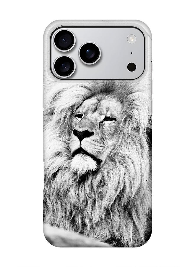 Stylizedd For iPhone 17 Pro Max,Case, [Compatible with MagSafe] Magnetic cover Slim fit Protection Matte, - Wise Lion