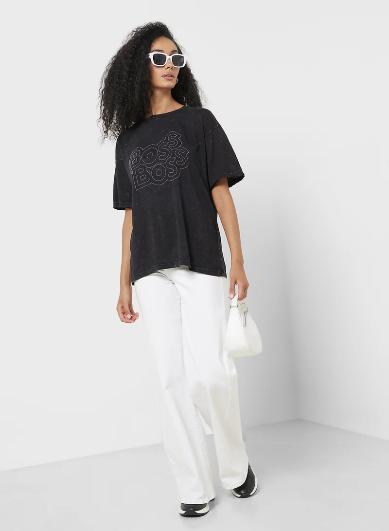 بوس Crew Neck T-Shirt