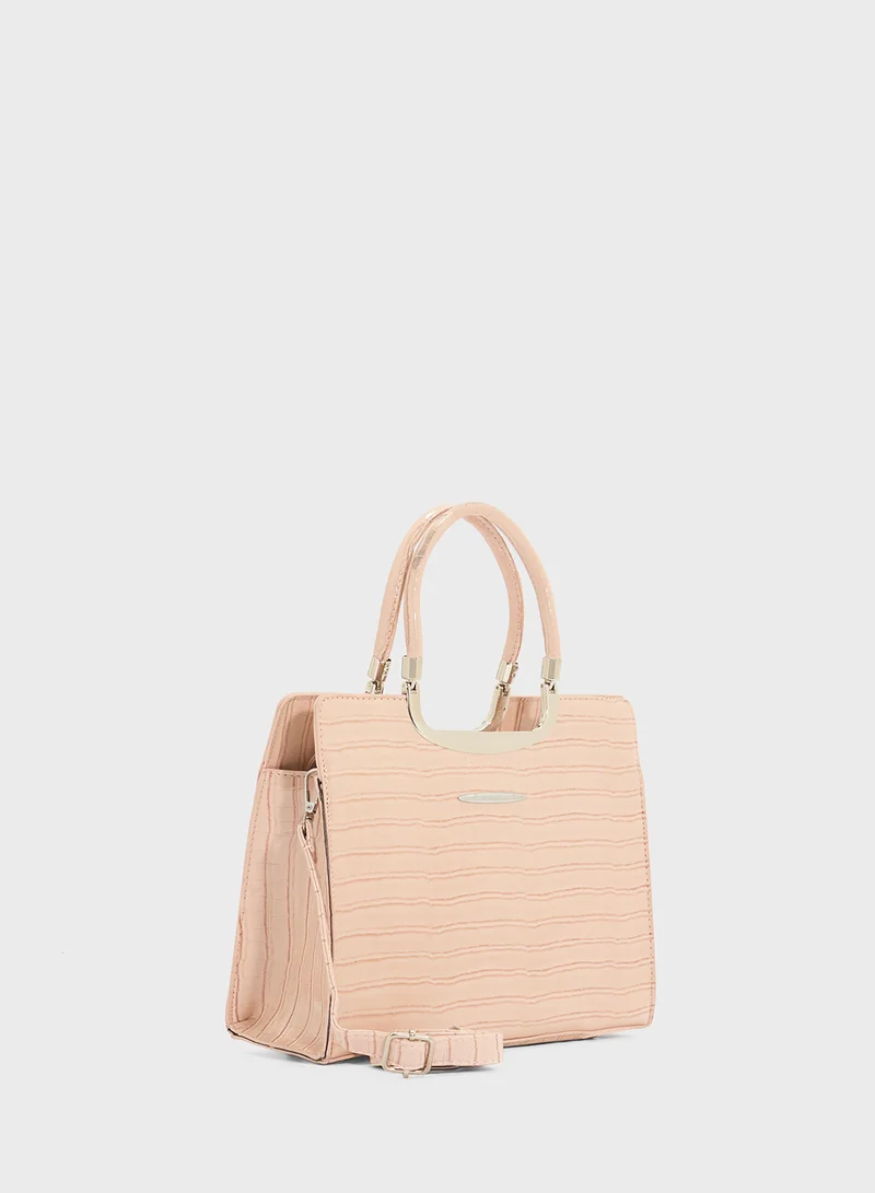 ايلا Croc Effect Satchel