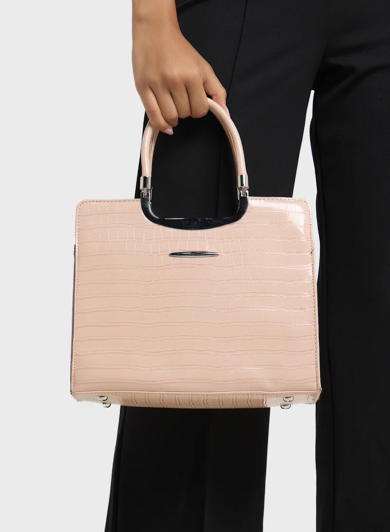 ايلا Croc Effect Satchel