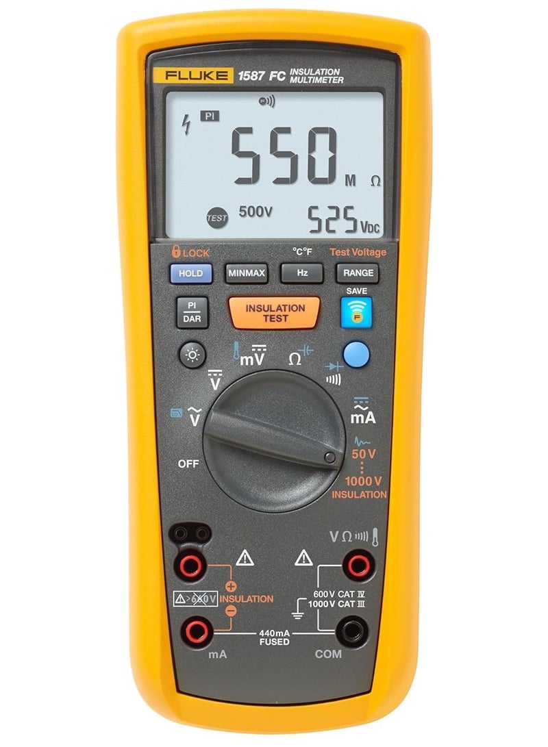 FLUKE 1587FC INSULATION MULTIMETER BY FLUKE - Image 1