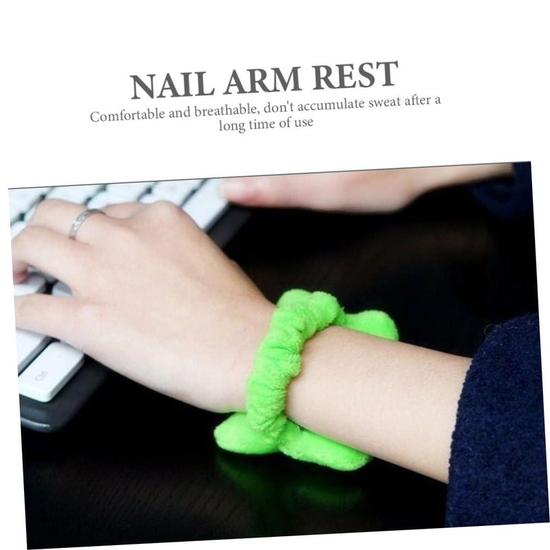 Non Slip Memory Foam Wrist Rests For Keyboard Mouse Soft Arm Pillows Set - Image 4