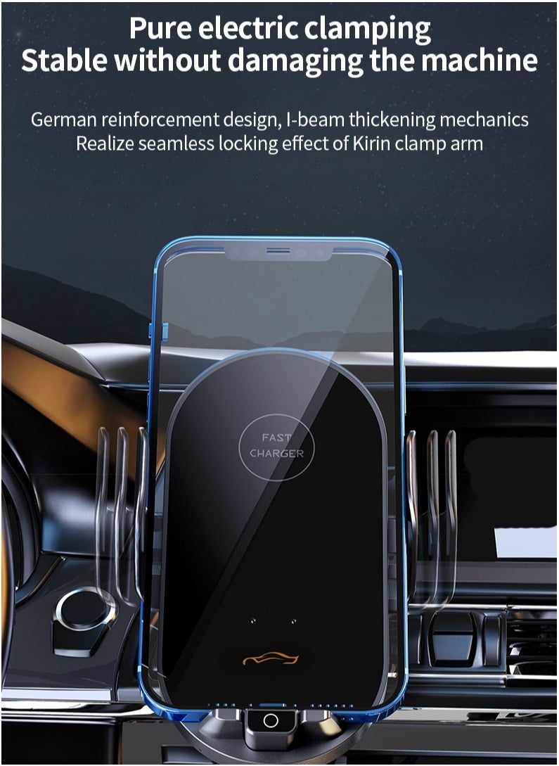 Intelligent Induction Automatically Opens And Closes The Car  Phone Holder 15W Wireless Charging Compatible With Android And iPhone - pzsku/Z8AB37AEF011FA96B75FFZ/45/_/1722102588/a310a9bd-b1d3-4eaf-b0d8-2dce6697777c