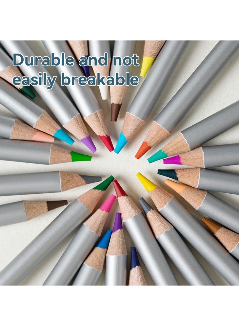 Dmast Deli EC300-24 Colored Pencil Set 24 Colors – Ideal for Drawing, Coloring & Sketching - Image 3