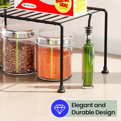 WonderStand RACKO (Set of 1) | GI Steel Multipurpose Dish Rack Shelf Divider for Kitchen Cabinets/Plate Stand/Utensil Rack - Image 2