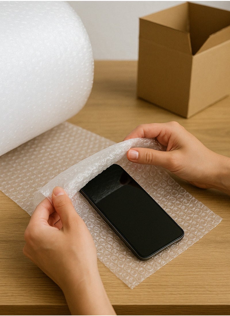 Generic Air Bubble Wrap Packing Roll for Safety & Sealing 70M*50CM  - Image 2