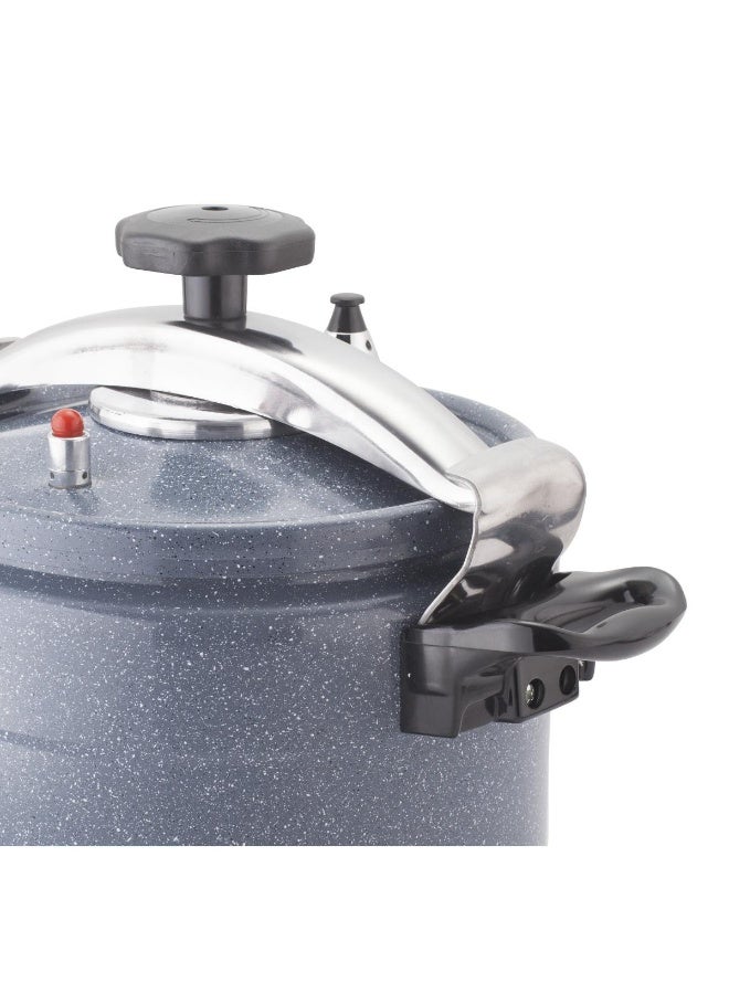 Tradeo 9L Granite Pressure Cooker, Induction Base, Heavy Duty Aluminium, Fast Cooking, Safety Lock Lid - Image 4