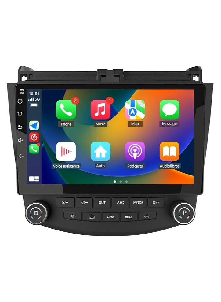 Generic Advanced Android Radio for HONDA ACCORD 2003-2007 – 2Year Warranty  2GB RAM, 32GB Storage, CarPlay & Android Auto, Free Night Vision Camera & Navigation  - Image 1