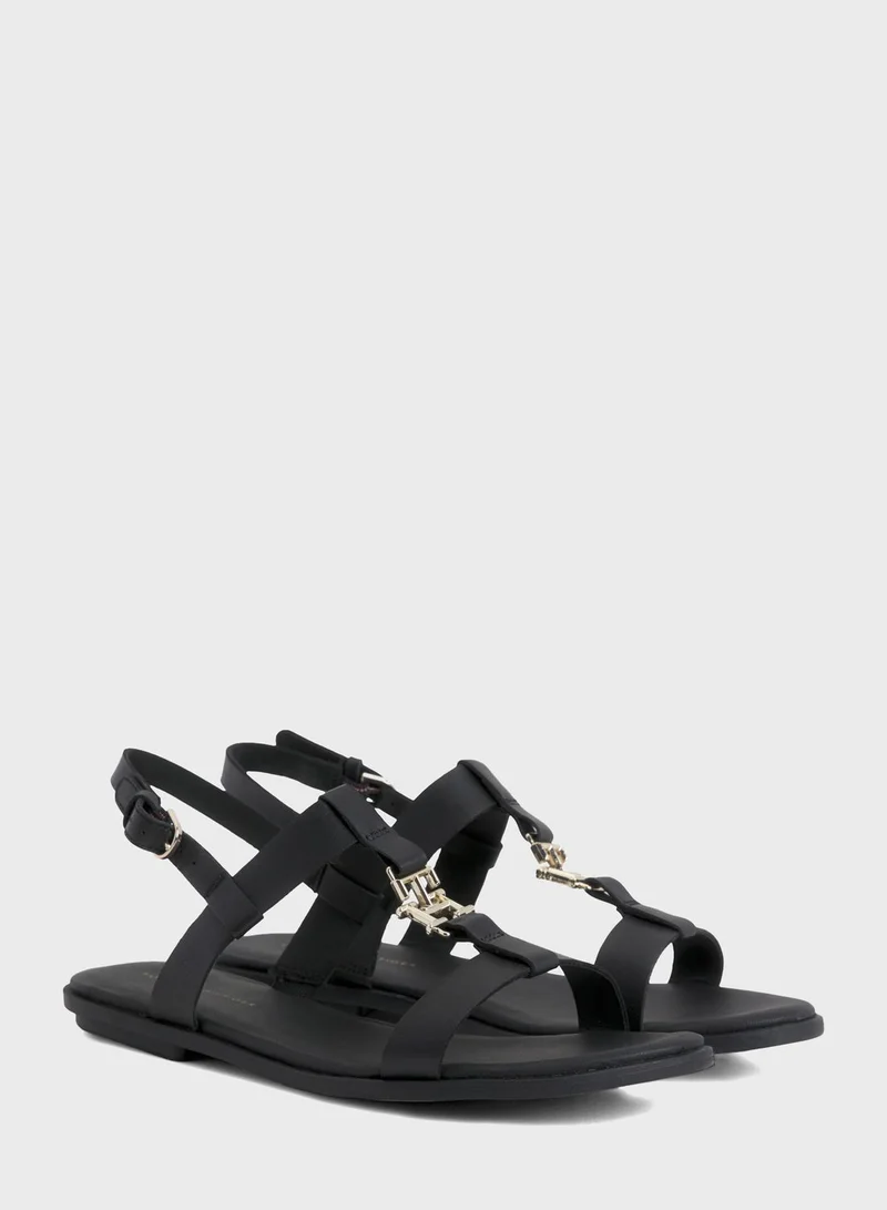 TOMMY HILFIGER Multi Strap Flat Sandals