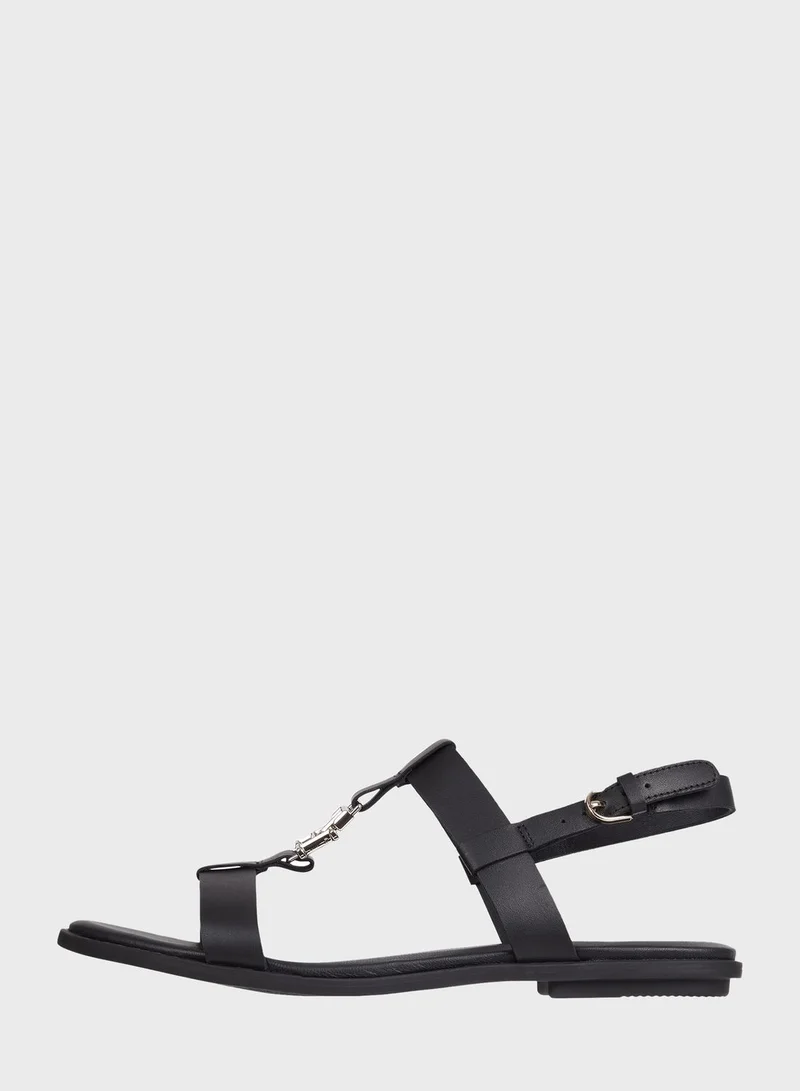 TOMMY HILFIGER Multi Strap Flat Sandals