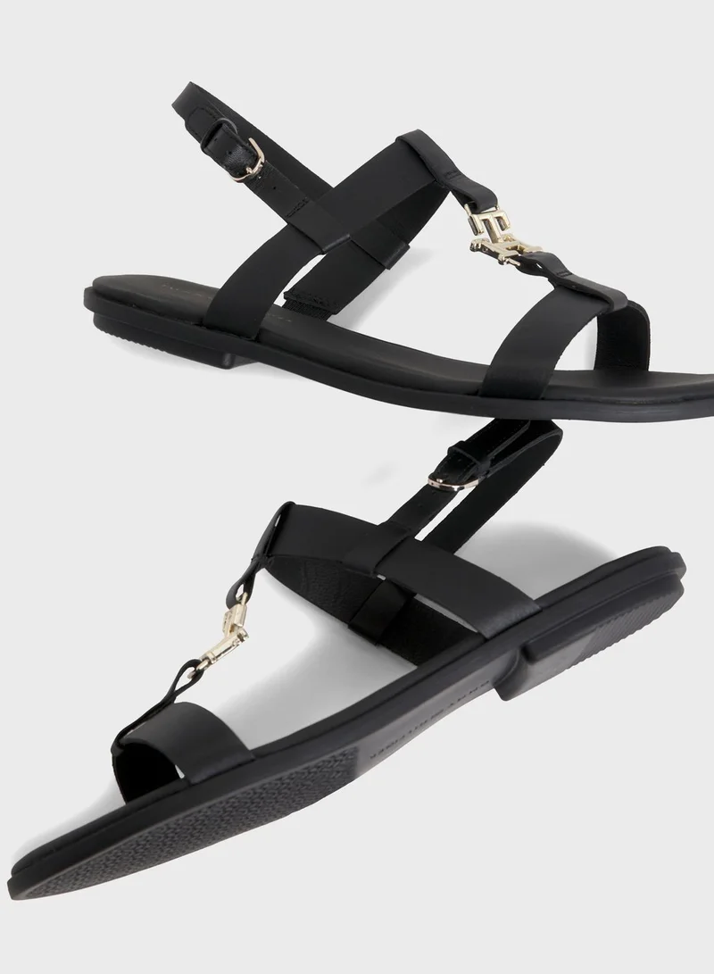 TOMMY HILFIGER Multi Strap Flat Sandals