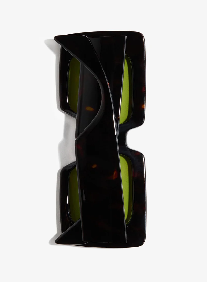 H&M Square polarized sunglasses