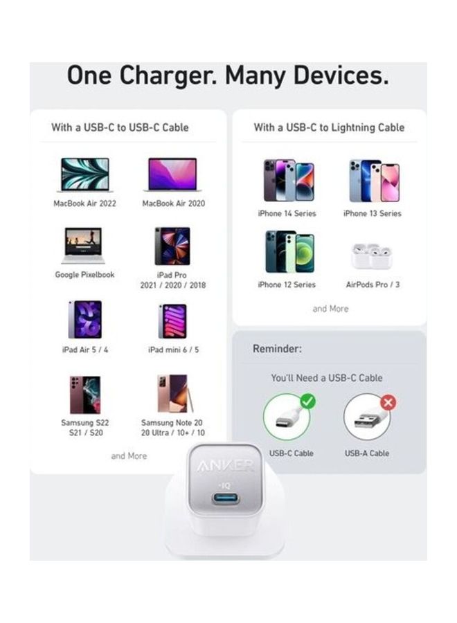 511 شاحن نانو 3 30 وات - Image 3