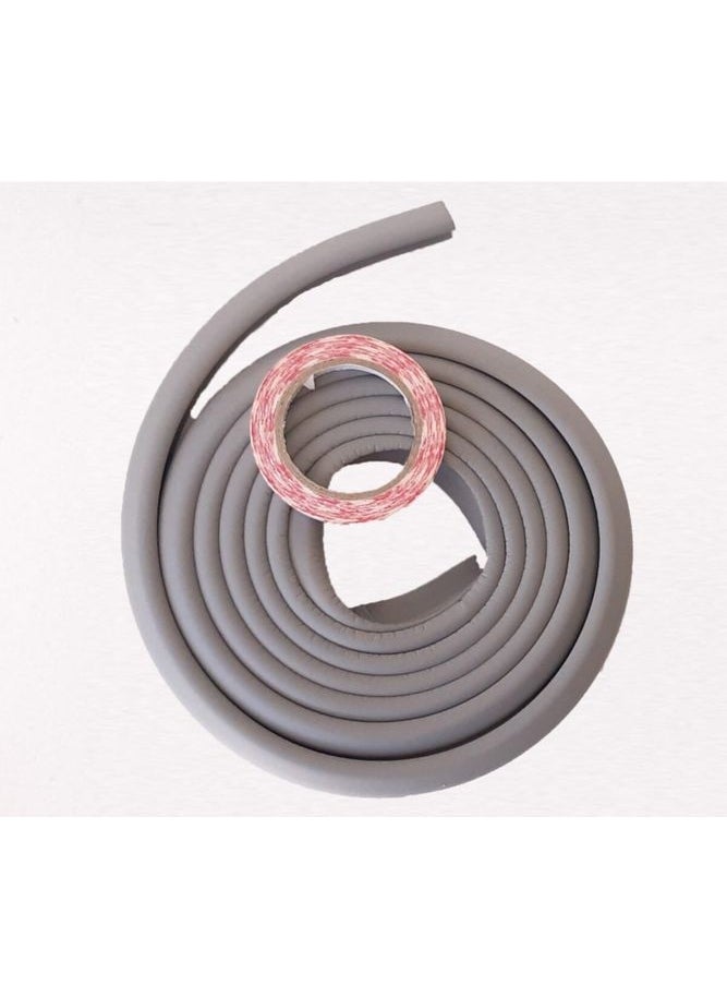 Agubugu Baby - Slim (Thin) Rubber Edge + Corner Protector Set Gray  - Image 4