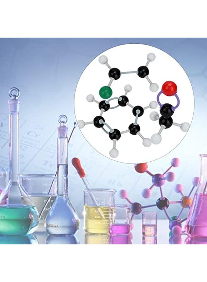 267 Pcs Molecular Structure Model Kit Organic Inorganic Chemistry Atom Link Set For Students - Image 5