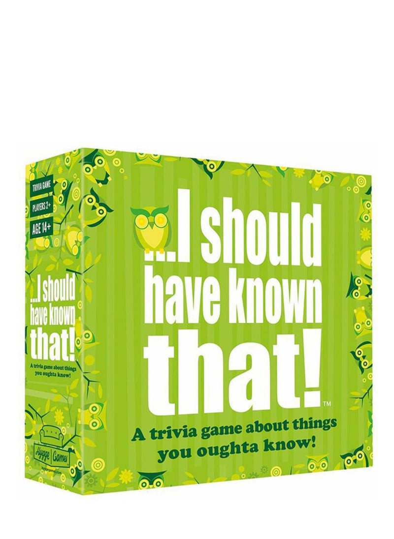 XiuWoo - I Should Have Known That Trivia Game Yes or No Edition by Hygge Games - Image 1