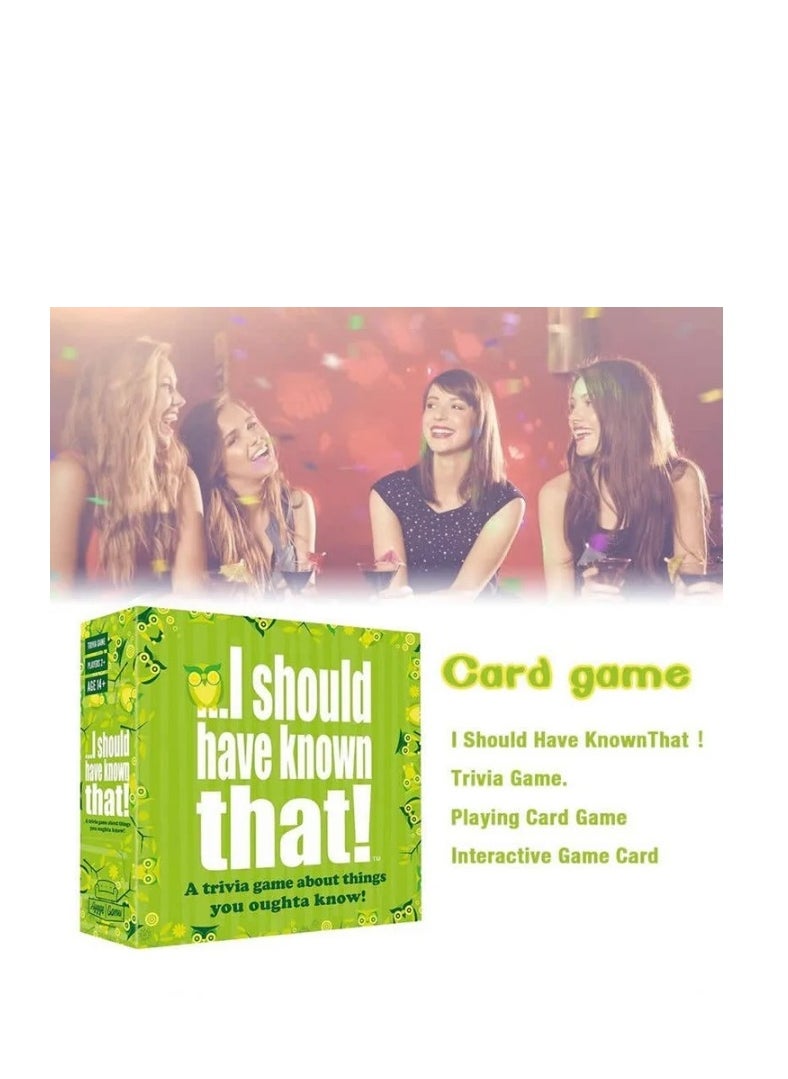 XiuWoo - I Should Have Known That Trivia Game Yes or No Edition by Hygge Games - Image 1