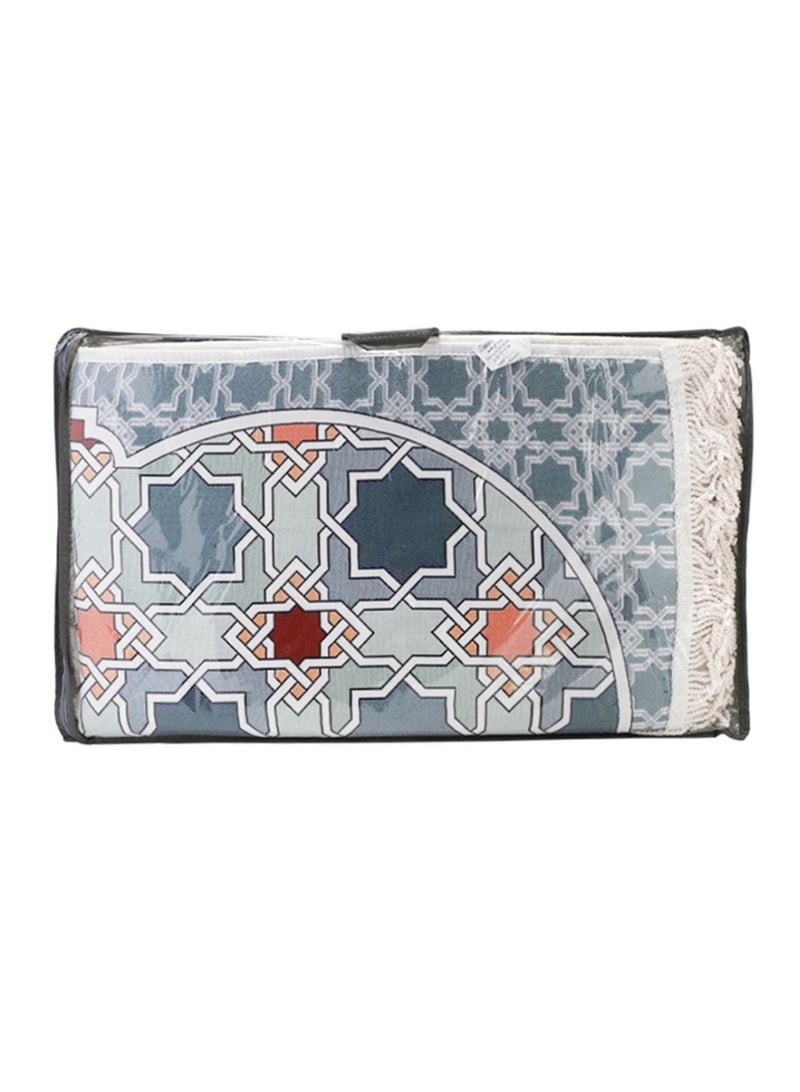 MANASEK Prayer mat padded from Manasek a popular local brand – prayer mat lined with 100% polyester with 3D embroidery with bag - Luxurious and elegant design suitable for gifting - 70X120 - Image 3