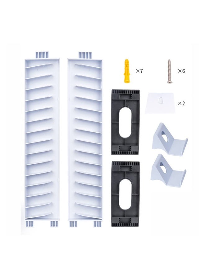 Multifunctional Wall Mount Storage Shelf for PS5, PS4, Xbox One, and Xbox Series X/S - Game Disc, Gamepad, and Headset Organizer Accessories for Gamers - Image 2