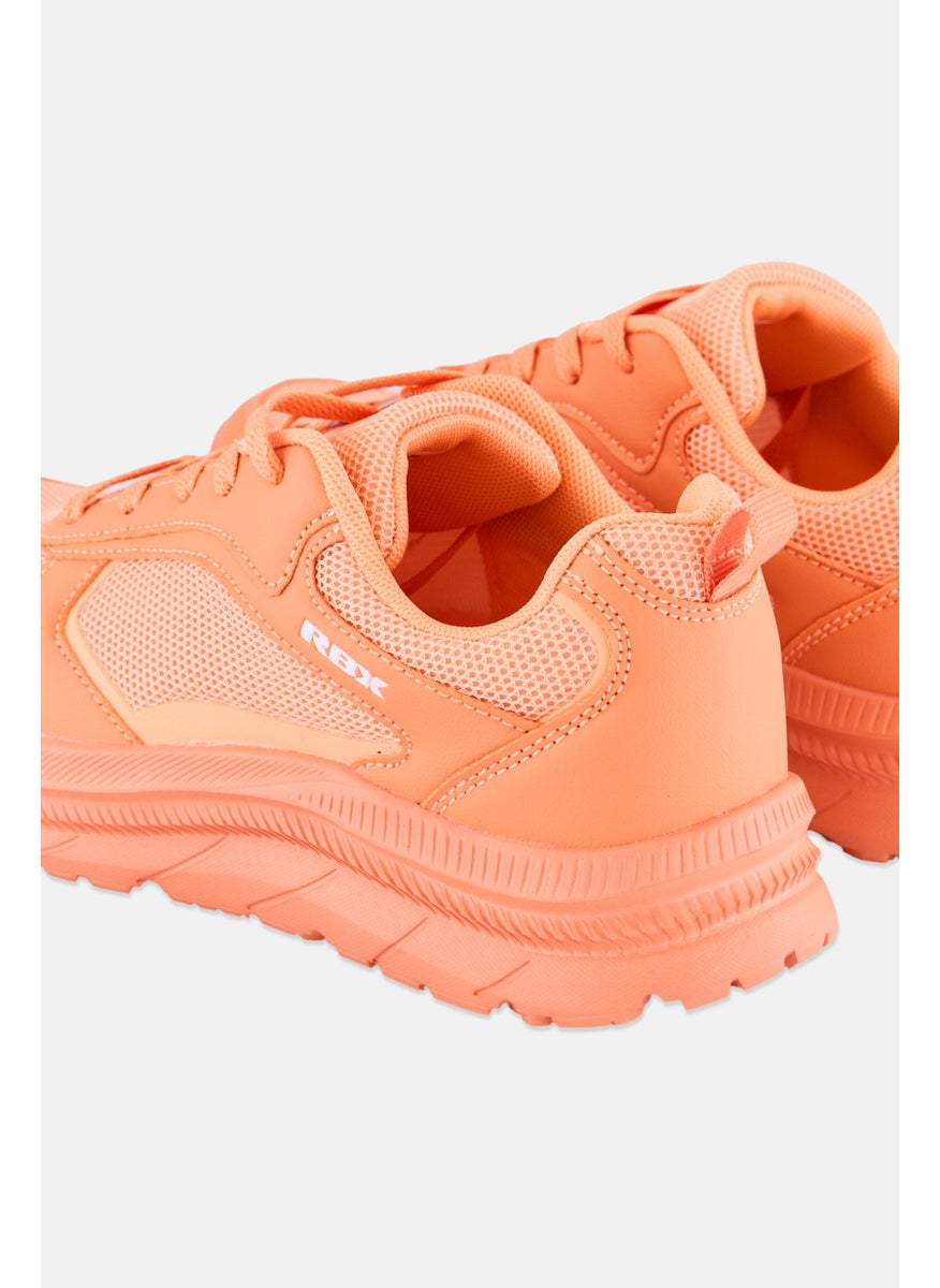 RBX Women Lace Up Hiking Shoes, Orange  - Image 2