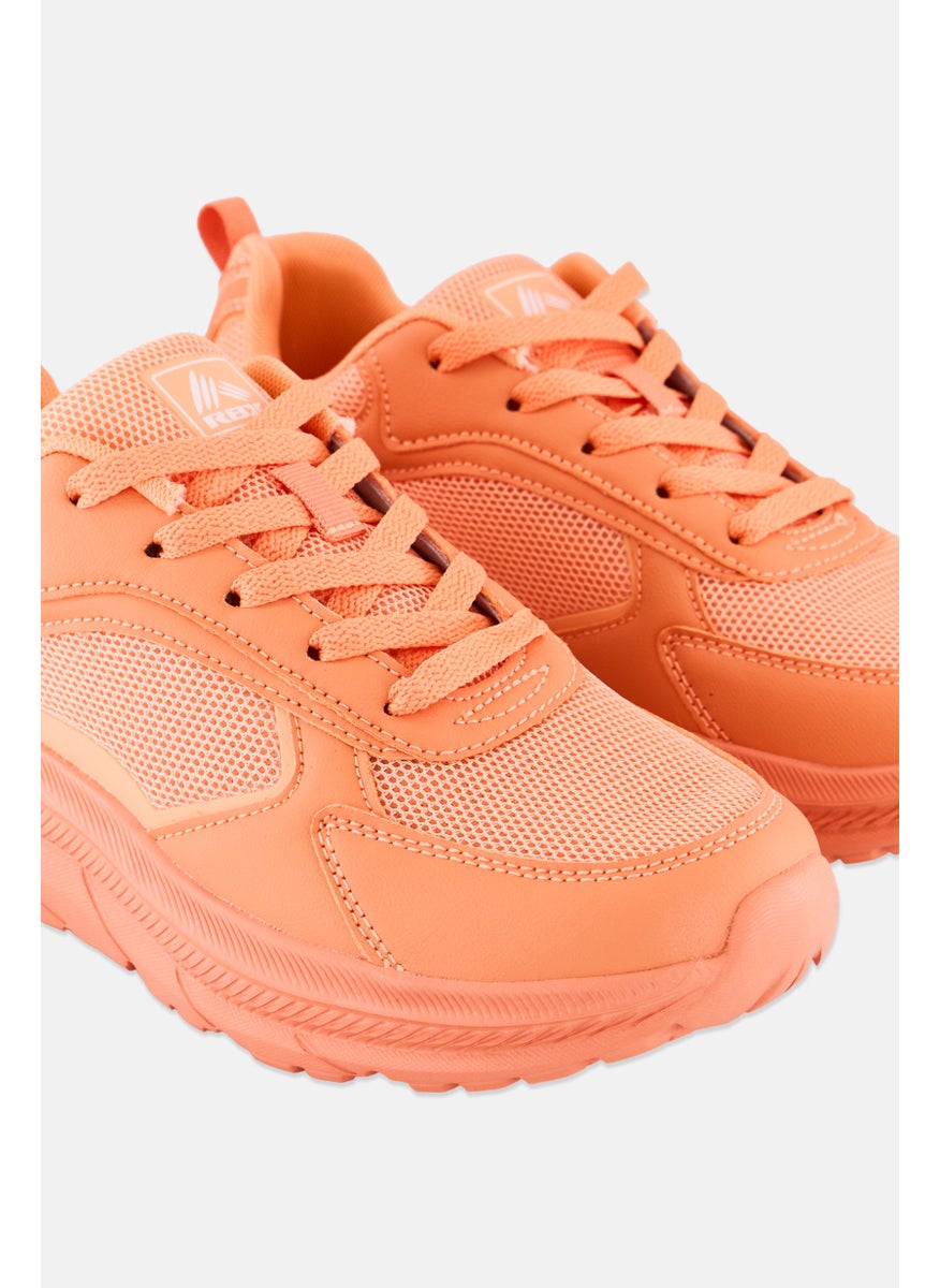 RBX Women Lace Up Hiking Shoes, Orange  - Image 3