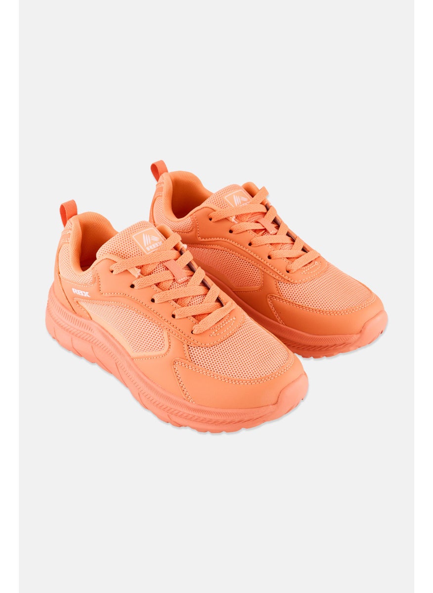 RBX Women Lace Up Hiking Shoes, Orange  - Image 1