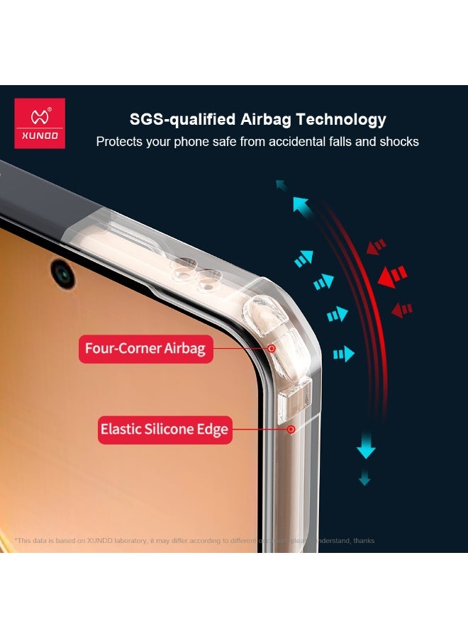 إكسوند جراب vivo V60، حماية للكاميرا، غطاء ناعم من مادة TPU - Image 4