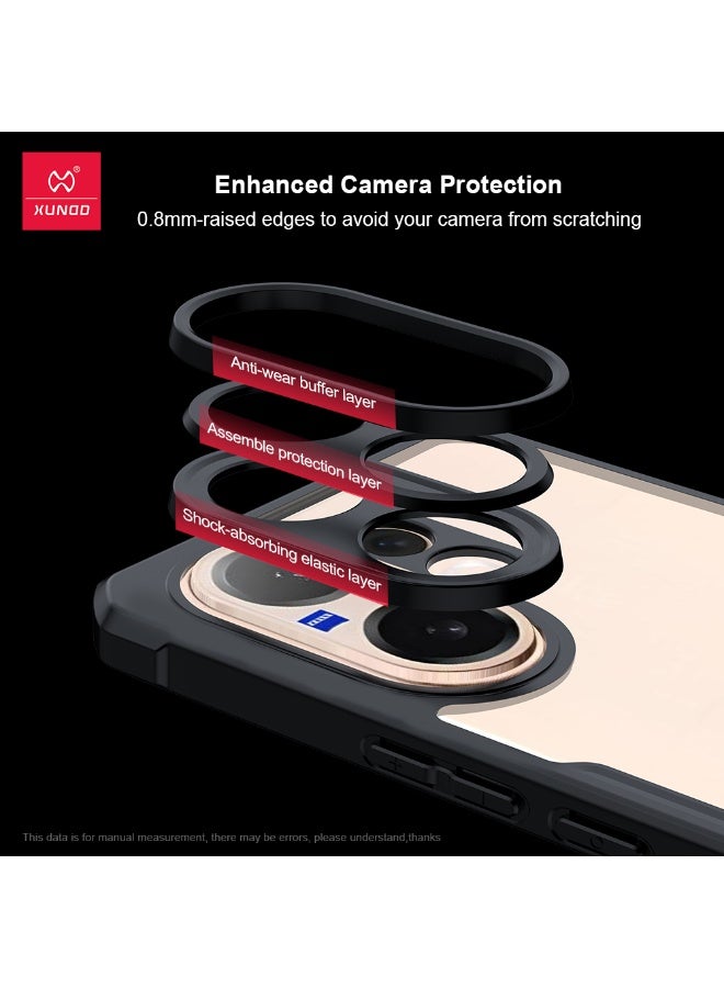 إكسوند جراب vivo V60، حماية للكاميرا، غطاء ناعم من مادة TPU - Image 5