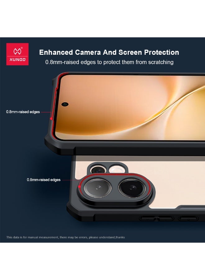 إكسوند جراب vivo V60، حماية للكاميرا، غطاء ناعم من مادة TPU - Image 3