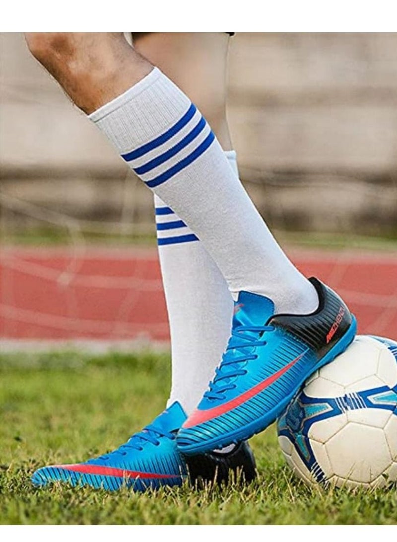 Sports Shoes Fashion Football Boots Unisex High Top Soccer Player Training Sports Football Shoes Anti slip Football Shoes Adult Sports Shoes - Image 4