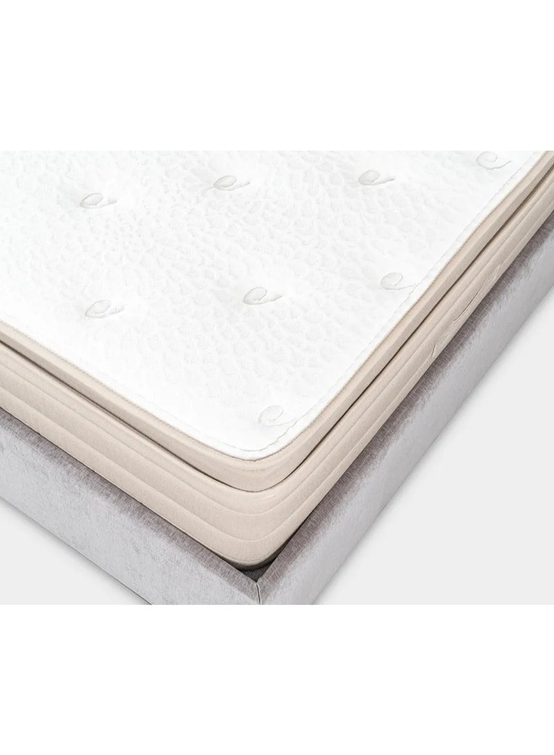 SAPSA BEDDING Mirus Plush Mattress with Latex and Visco Foam Soft Foam Breathable Natural Mocha - Image 3