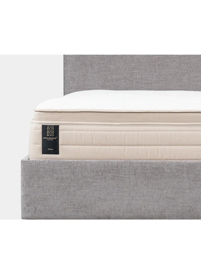 SAPSA BEDDING Mirus Plush Mattress with Latex and Visco Foam Soft Foam Breathable Natural Mocha - Image 1