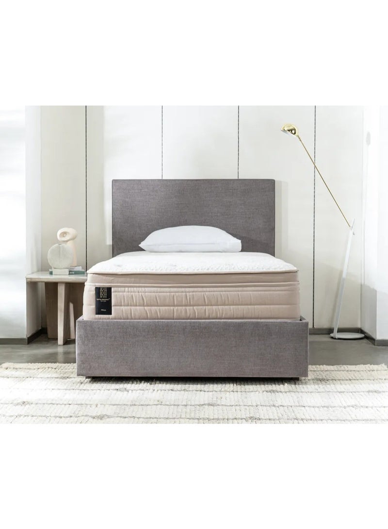 SAPSA BEDDING Mirus Plush Mattress with Latex and Visco Foam Soft Foam Breathable Natural Mocha - Image 2