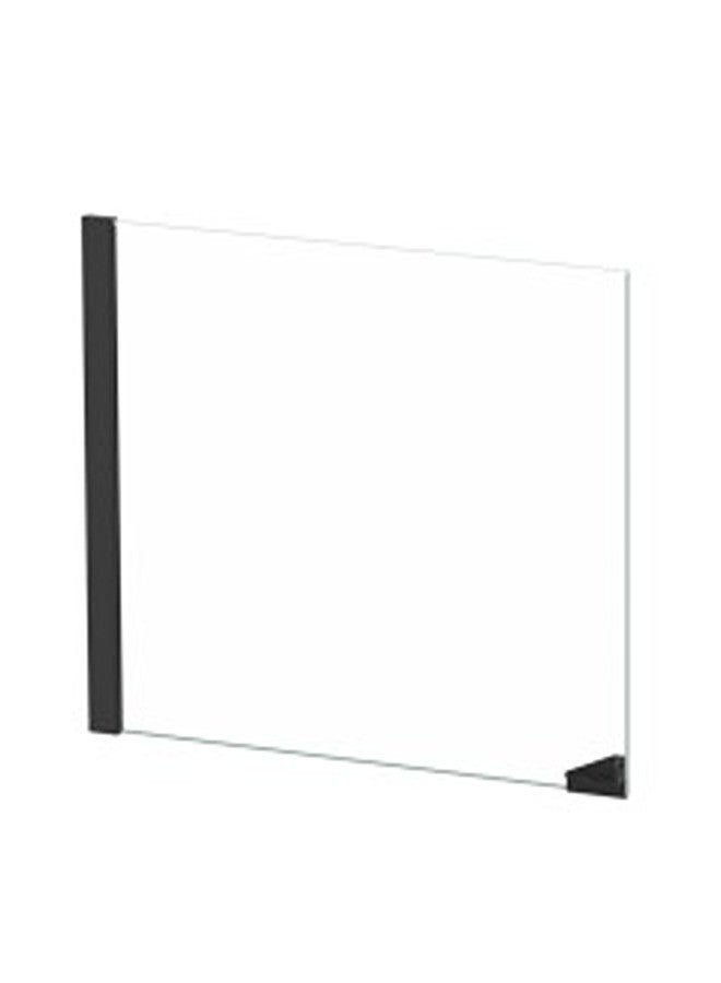 قطع غيار باب زجاجي لتررم مقاس 132x45x75 - الباب الأيسر، أسود
